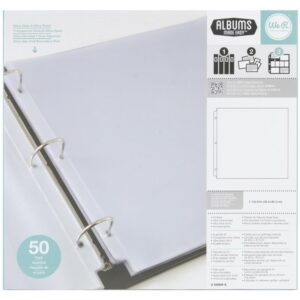 We R Ring Photo Sleeves 12x12 50/Package