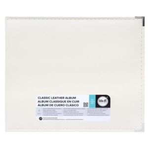 We R Classic Leather D-Ring 12x12 Album - Vanilla